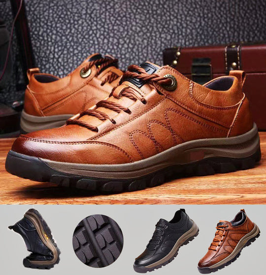 Jan - Hand-stitched Leather Casual Men's Shoes