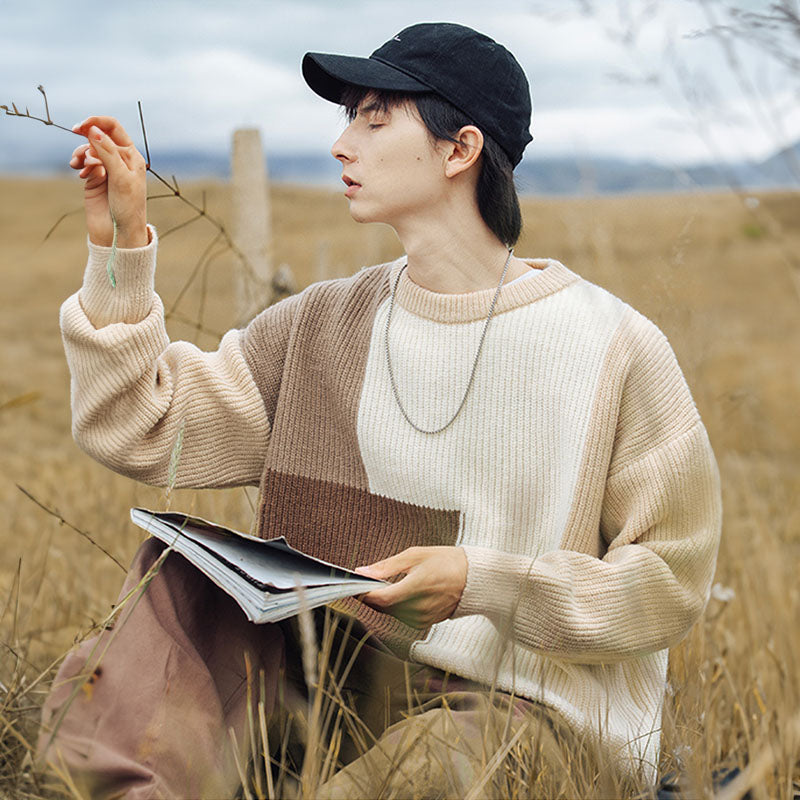 Colour Block Sweater