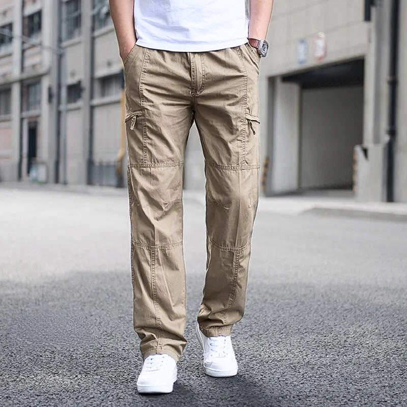 Darius Cotton cargo trousers