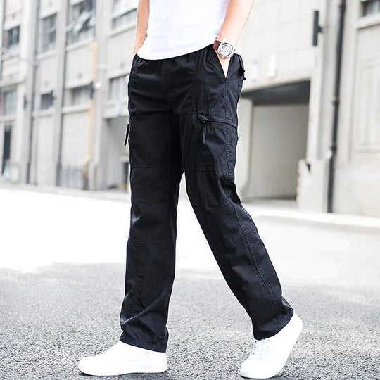 Darius Cotton cargo trousers