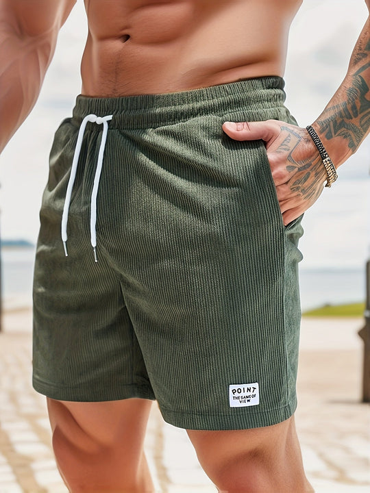 Steef | Rib Velvet Shorts