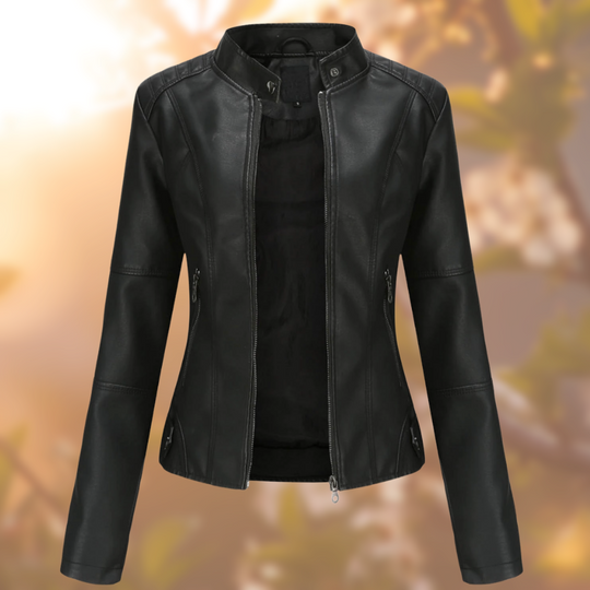 Gina Stylish leather jacket for women