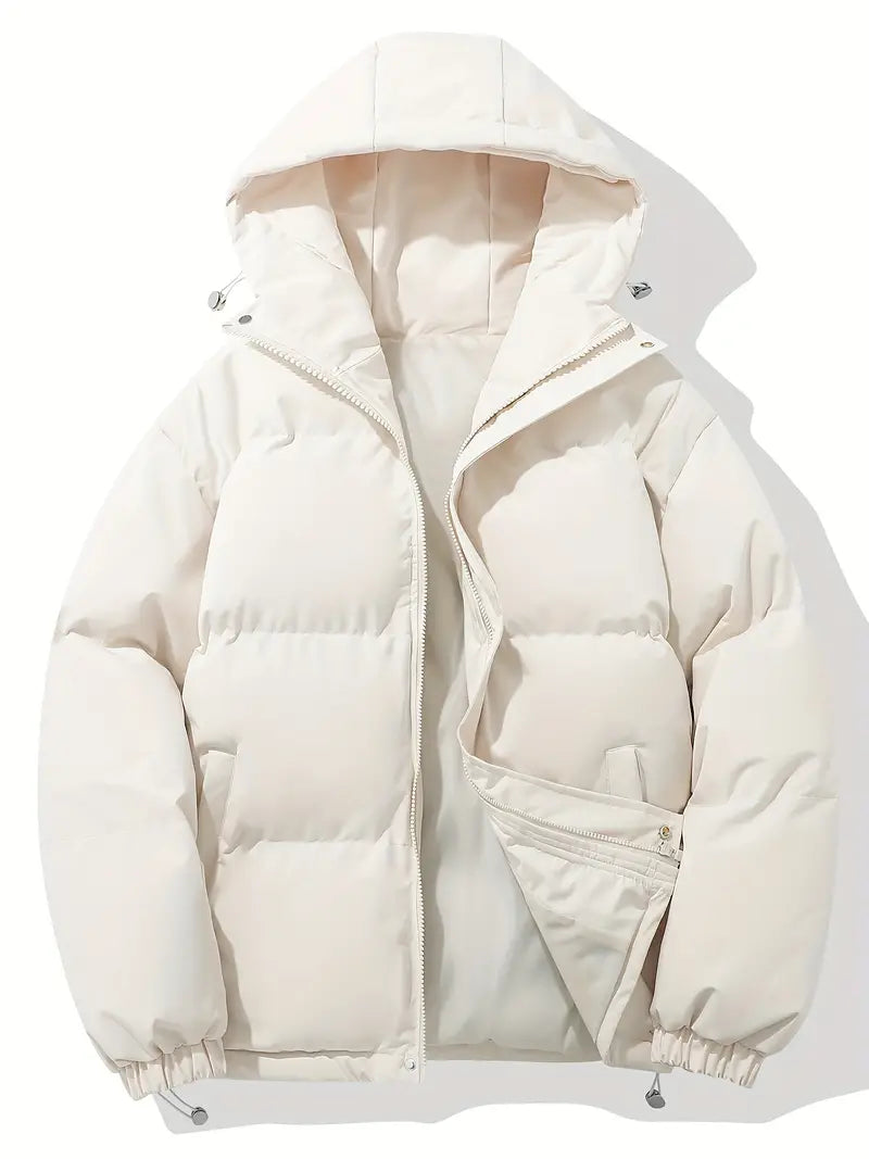 Anna - Lined women's winter coat with hood