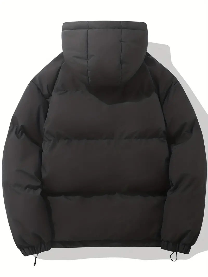 Anna - Lined women's winter coat with hood