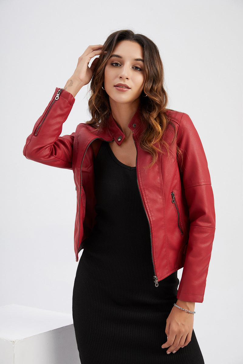 Gina Stylish leather jacket for women