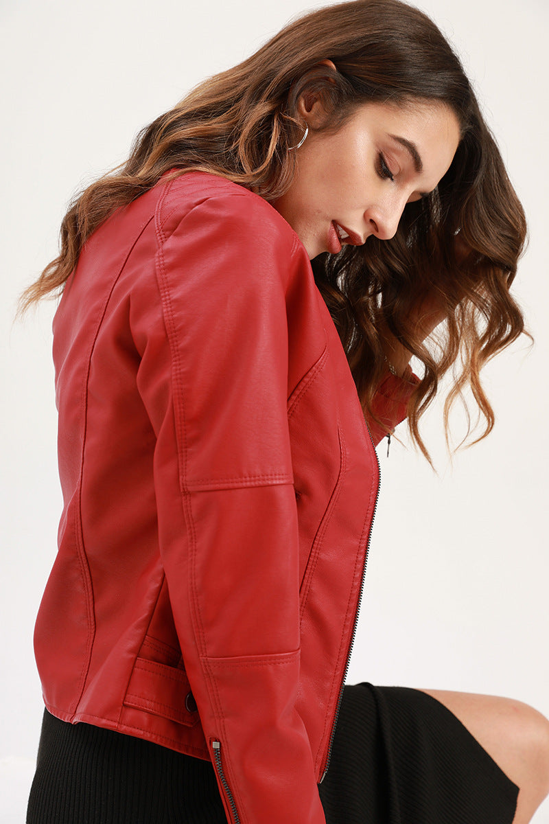 Gina Stylish leather jacket for women