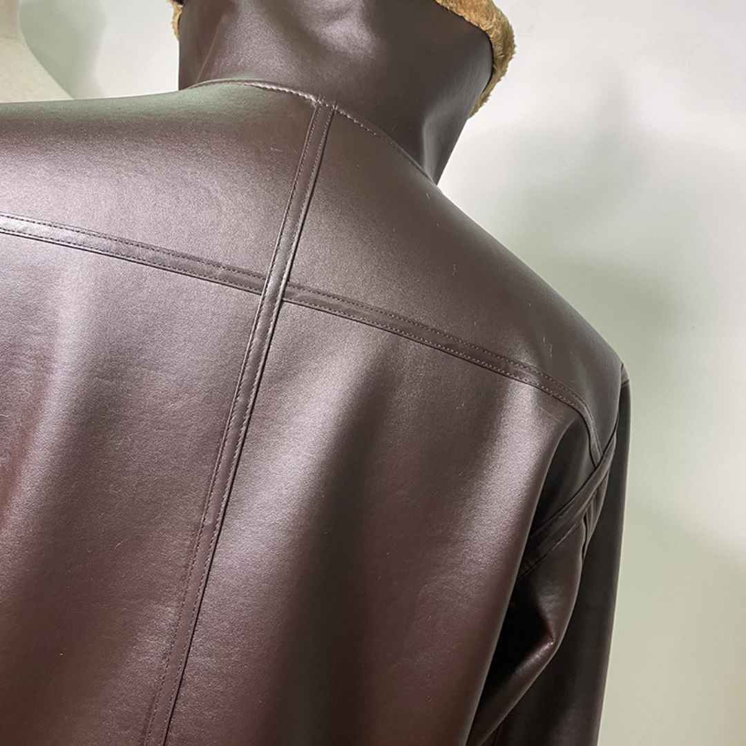 ROCKY™ | Warm leather jacket