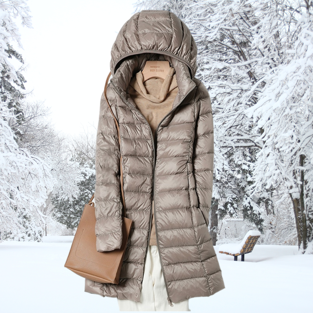 Margrit Warm parka jacket with hood