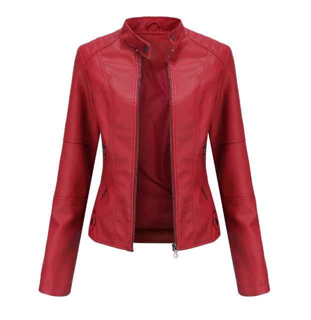 Gina Stylish leather jacket for women