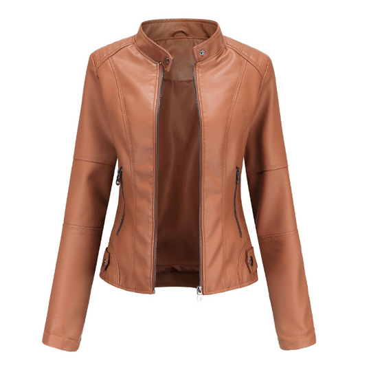 Gina Stylish leather jacket for women