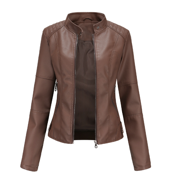 Gina Stylish leather jacket for women