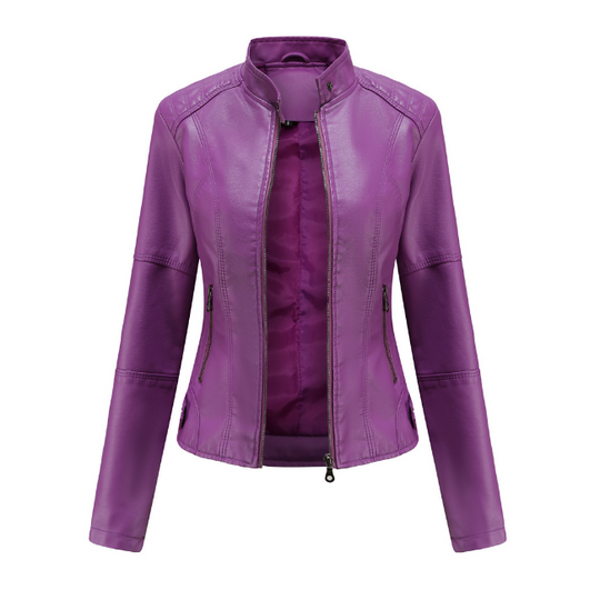 Gina Stylish leather jacket for women