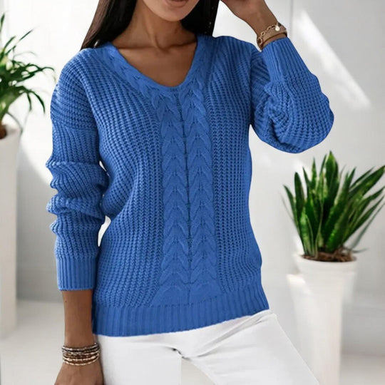 Elina - Classic Knit Sweater