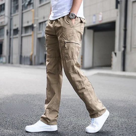 Darius Cotton cargo trousers