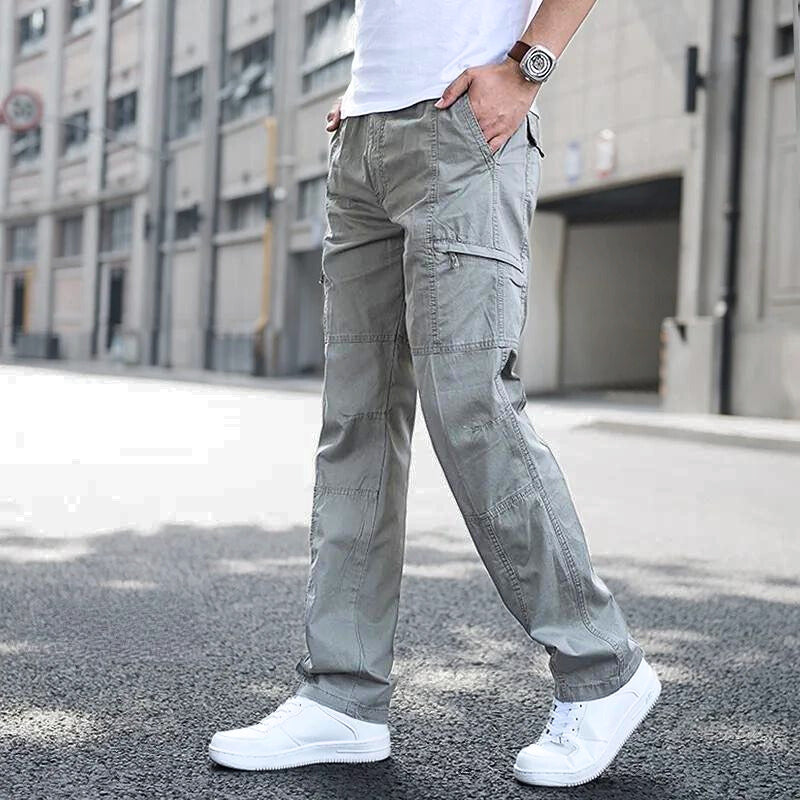 Darius Cotton cargo trousers