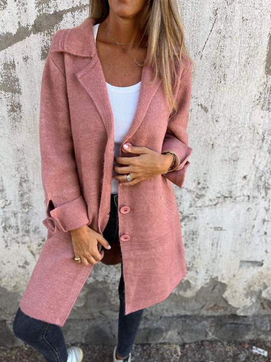 Anna casual long coat