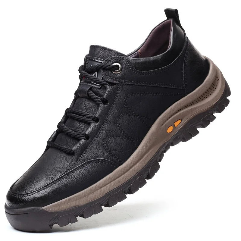 Jan - Hand-stitched Leather Casual Men's Shoes