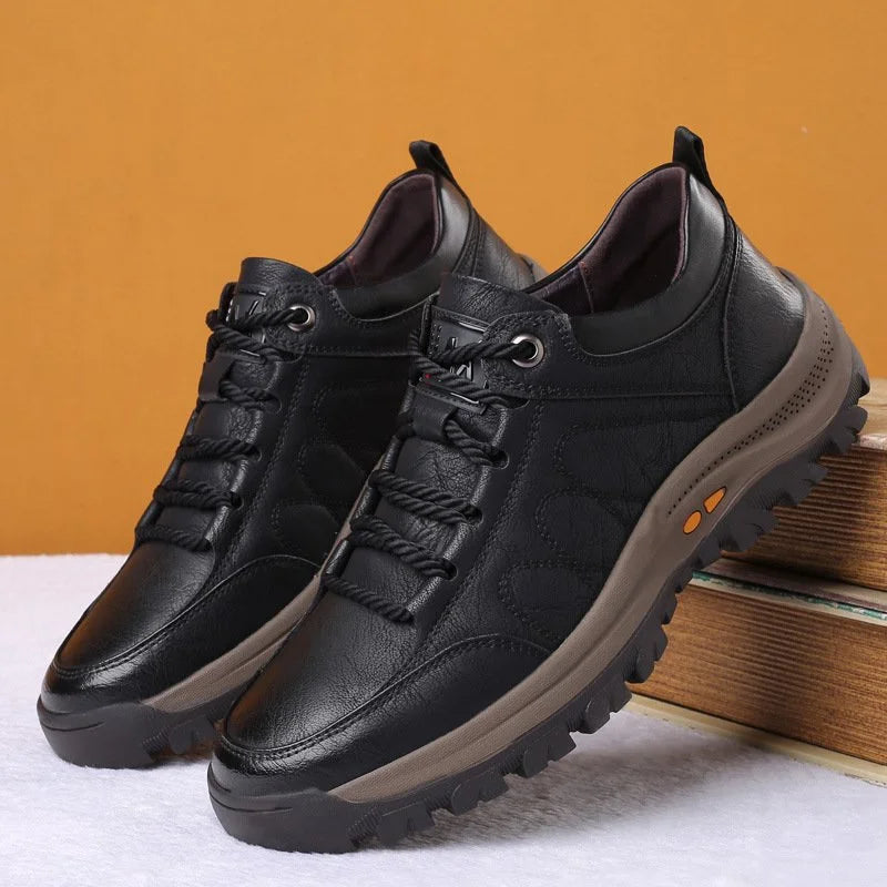 Jan - Hand-stitched Leather Casual Men's Shoes