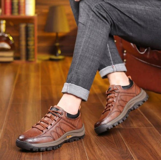 Jan - Hand-stitched Leather Casual Men's Shoes