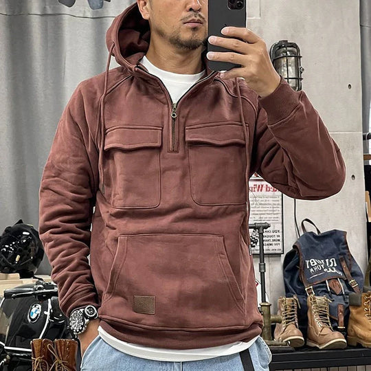 High-quality James zip hoodie